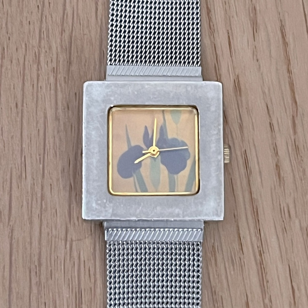 Ogata Korin Blue Iris Watch